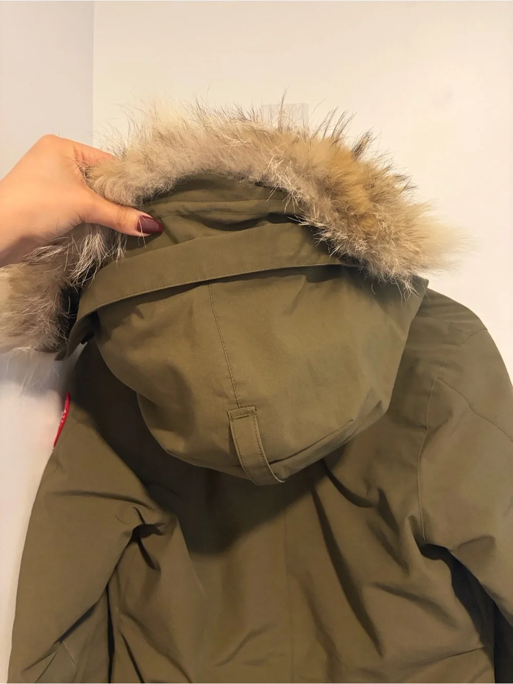 Canada Goose Olive Green Women's Puffer Parka